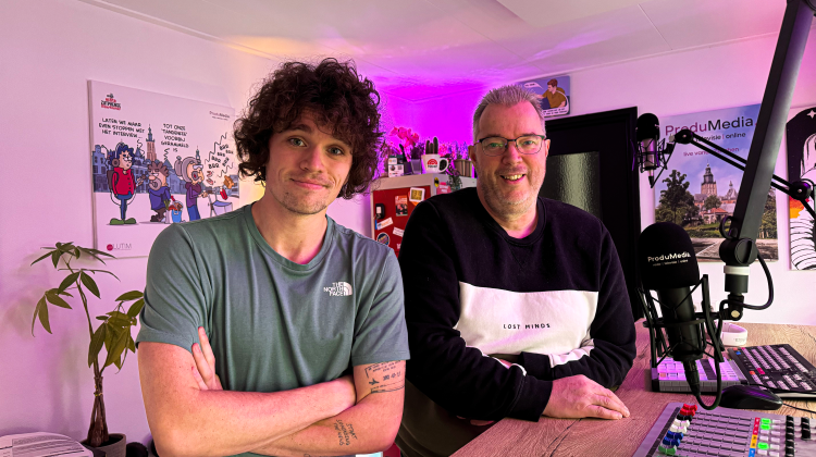 Jesse Sprikkelman en Ron Selles